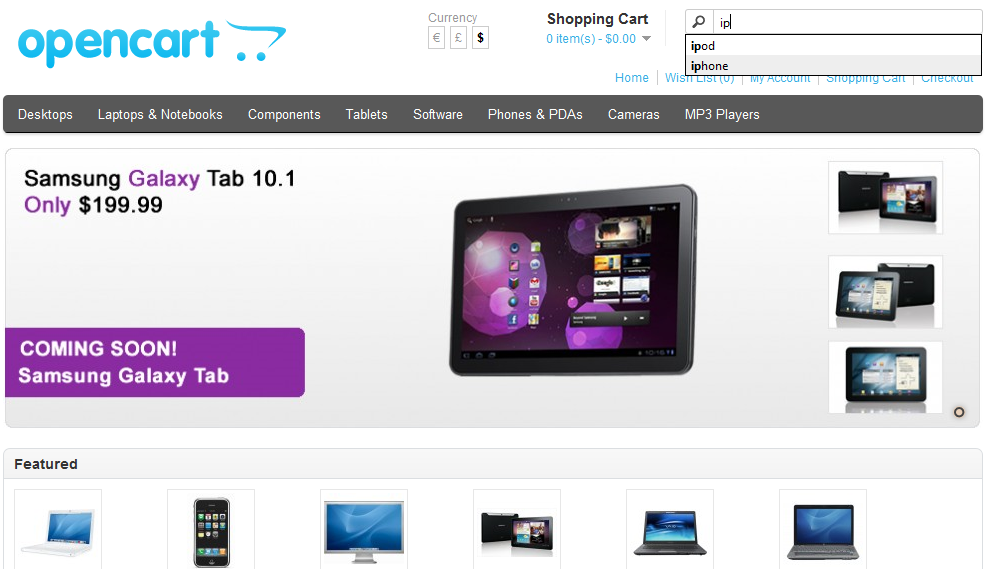 Integrate Apache Solr with OpenCart