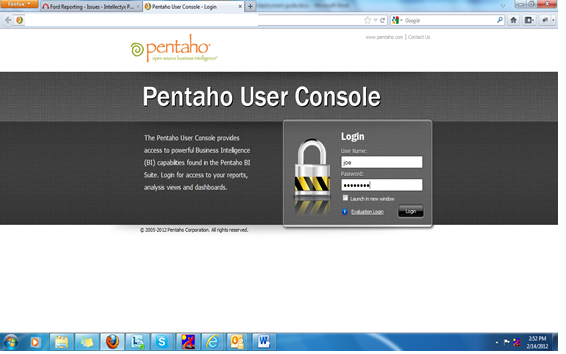 Saiku Analytics (BI) Integration with Pentaho and Liferay