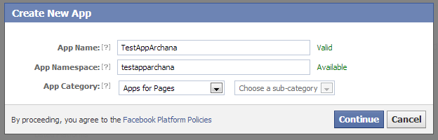 PHP Script for Sharing Message on Facebook