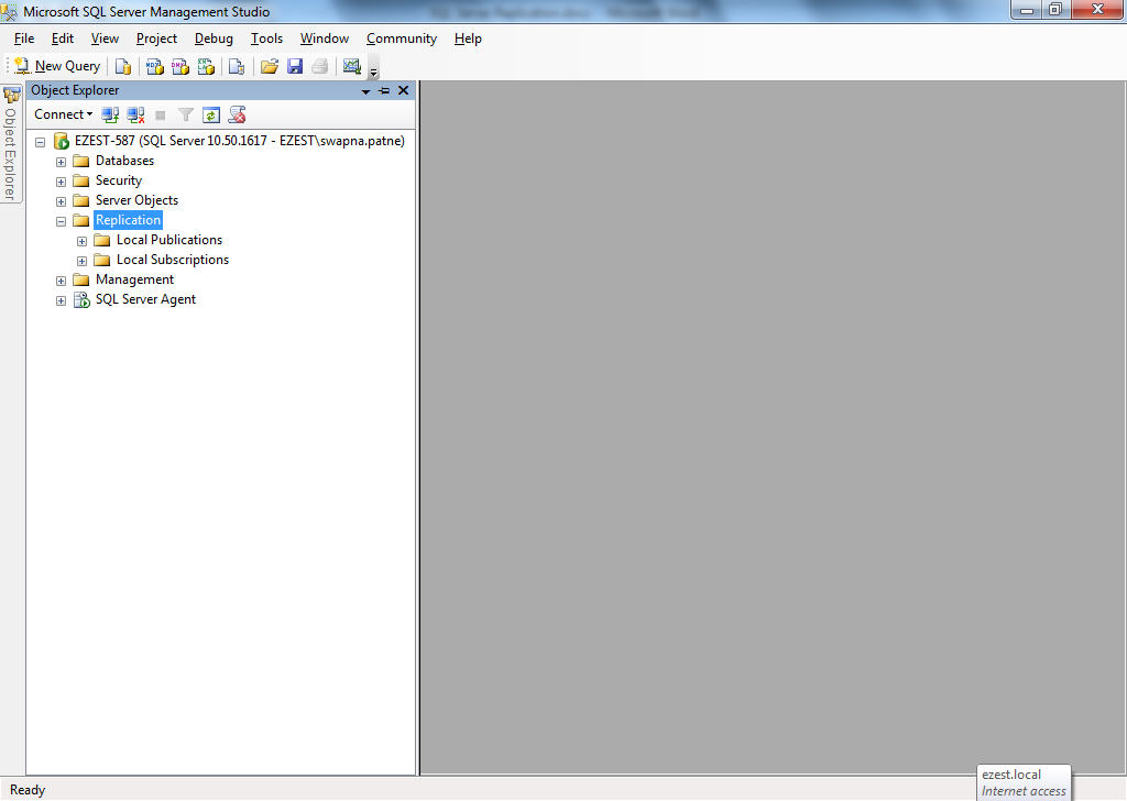 Open Launch Replication moniter
