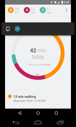 Google Fitness App