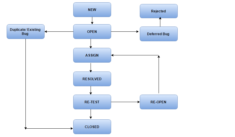 bug life cycle diagram