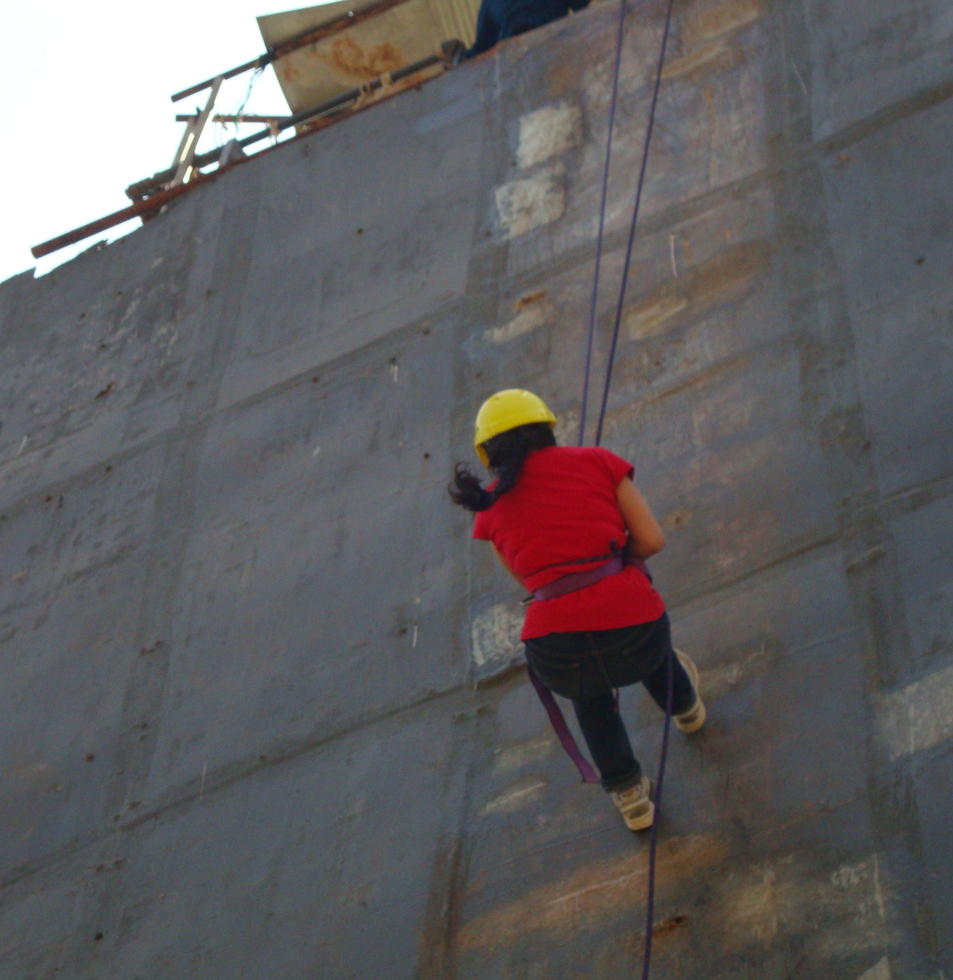 Rappelling