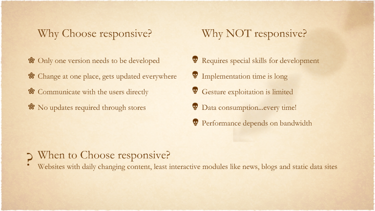Why Choose Responsive?
