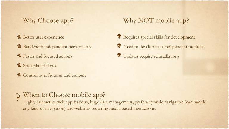 Why Choose App?