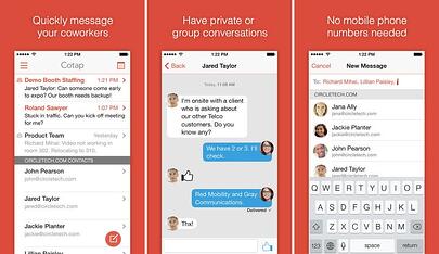 m-learning - In-app messaging