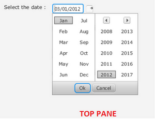 Calendar Control in JavaFX 2.0