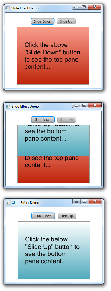 Sliding in JavaFX (It’s all about clipping)