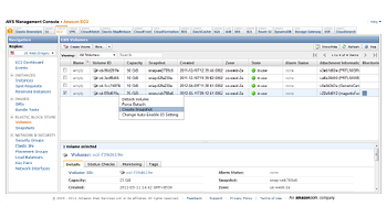 Create Snapshot of Existing Volume