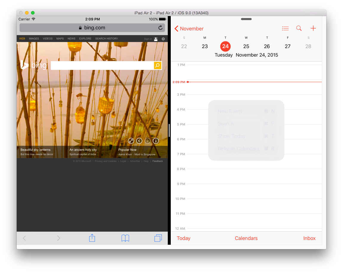 Multitasking in iOS 9