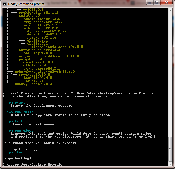 Getting started with ReactJS