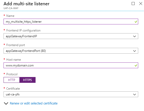 Add multi-site listener-1