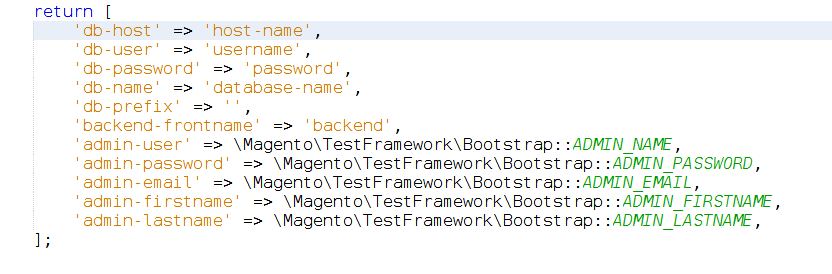 database-config