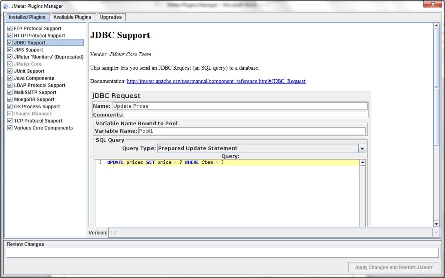 JMeter Plugins Manager