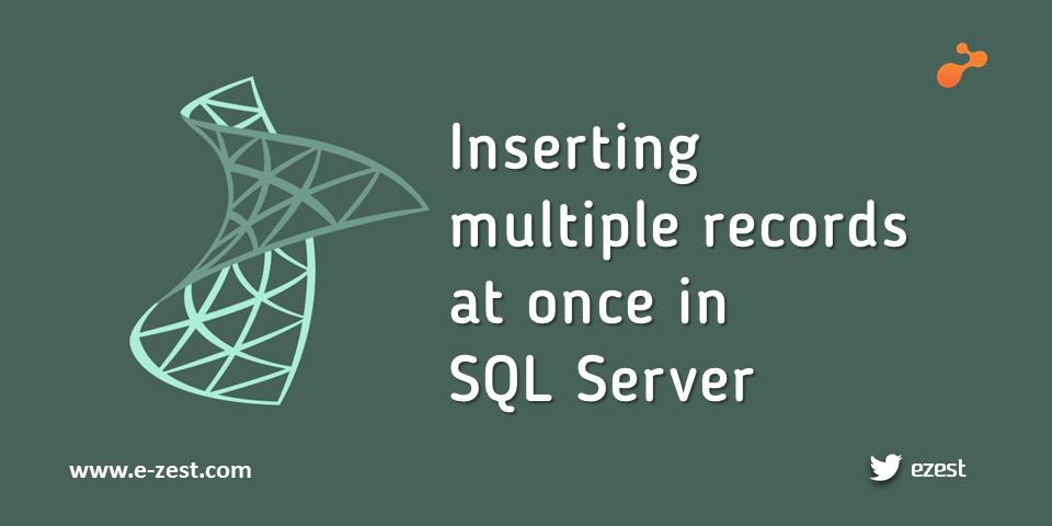 Inserting multiple records simultaneously in a table in SQL Server